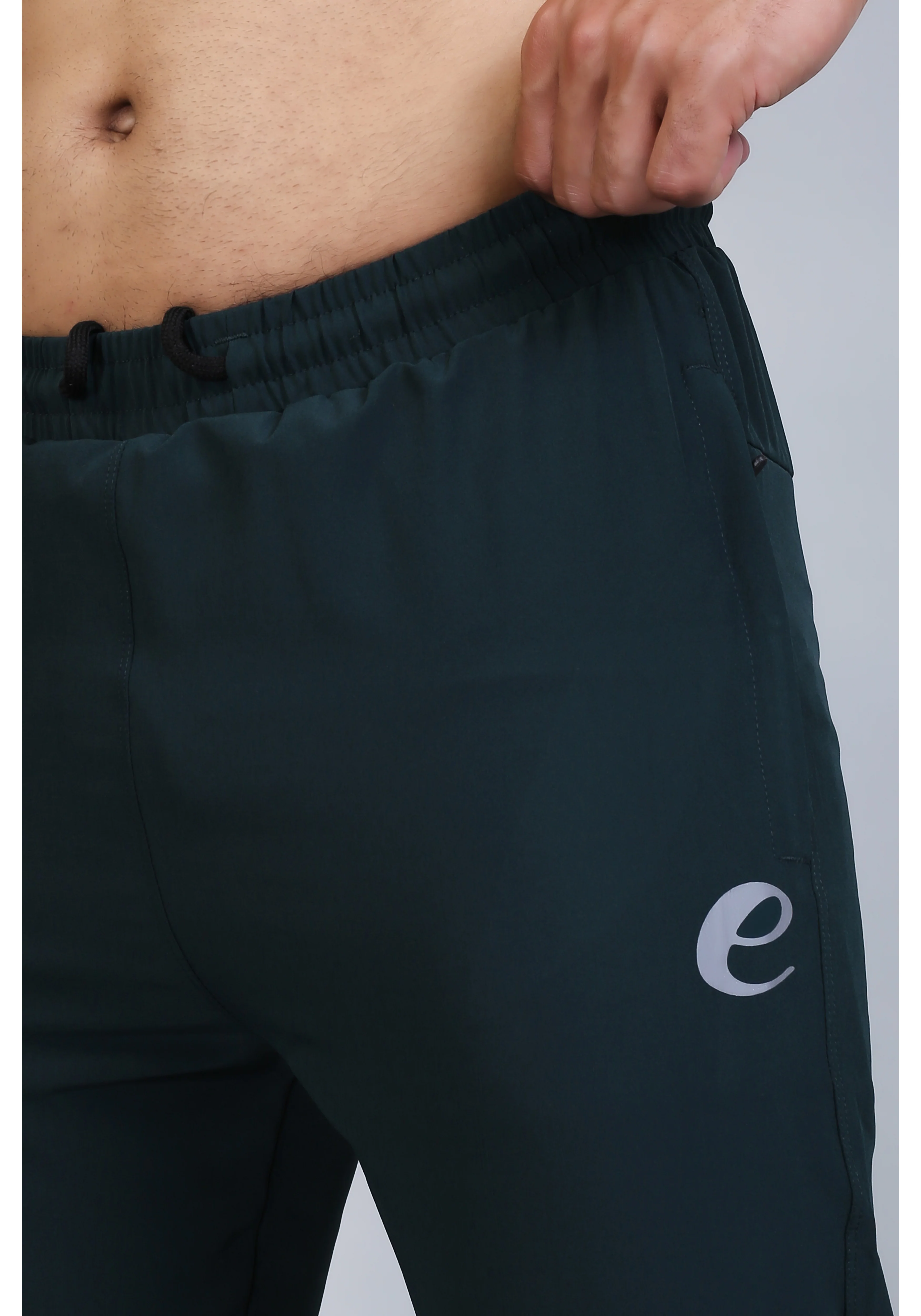 Ethan Men Solid Nylon Spandex Six Zipper Track Pants - Image 31