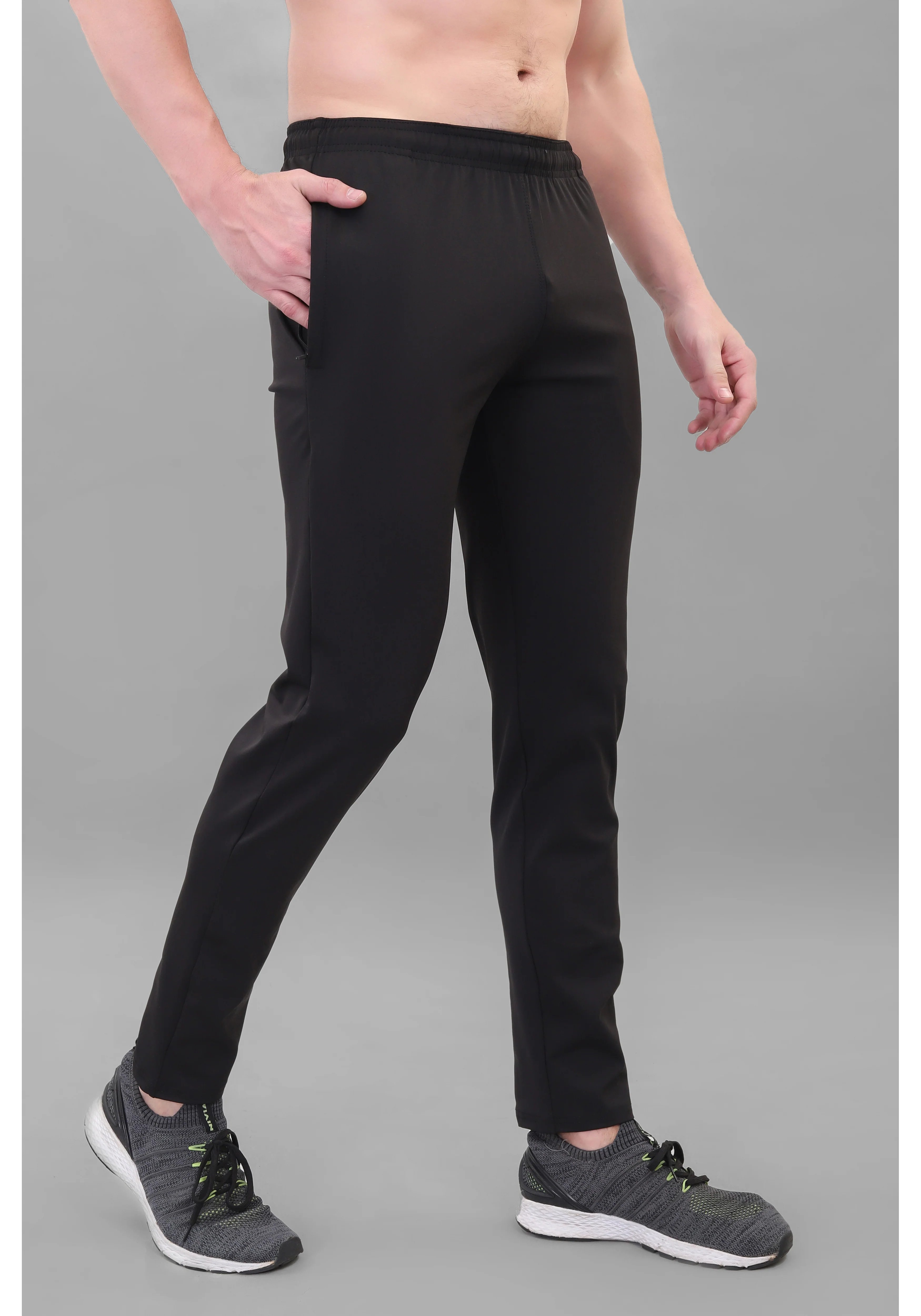 Ethan Men Solid Track Pants - Image 4
