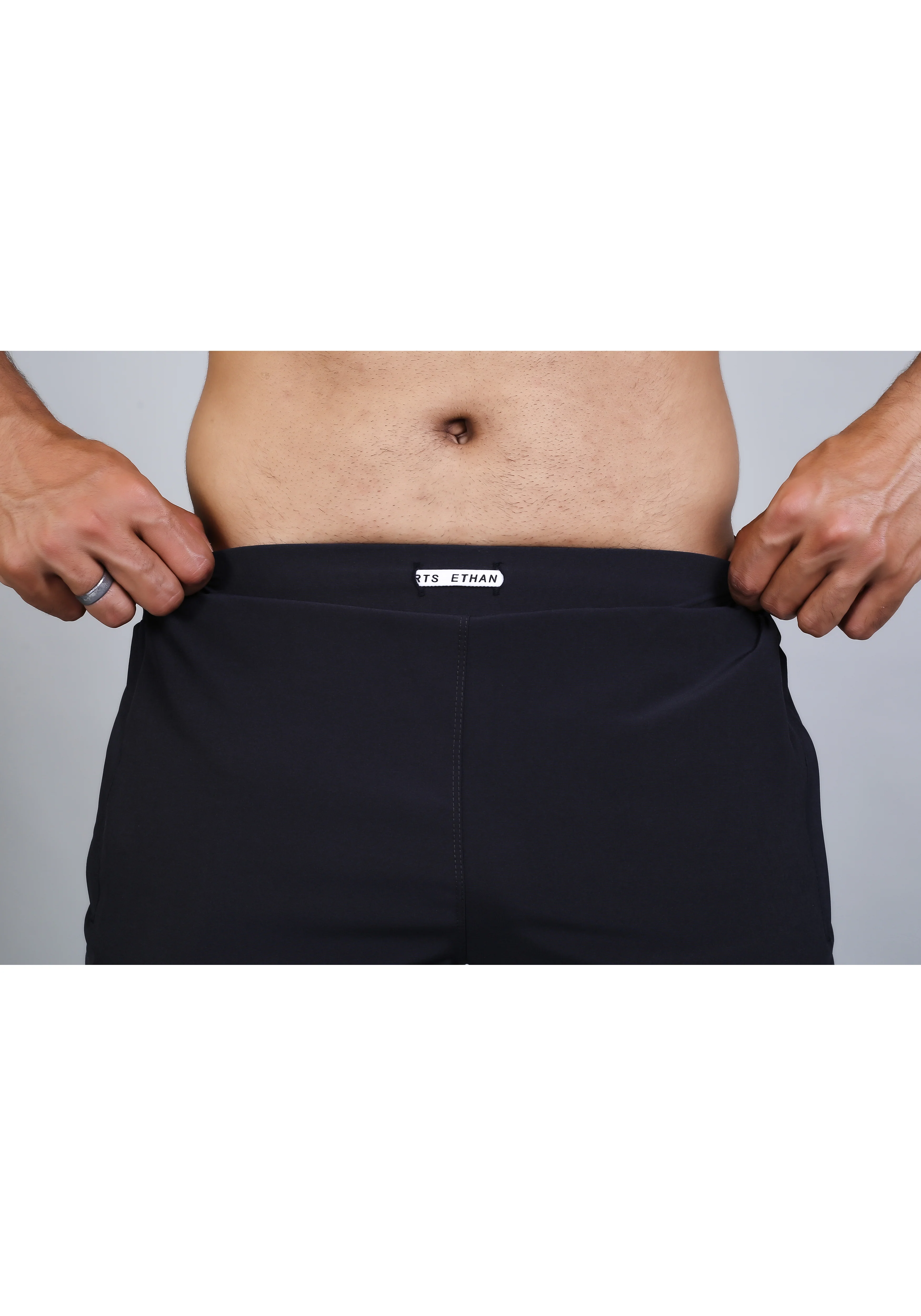 Ethan Solid Men Elastic Waistband Sports Shorts - Image 12