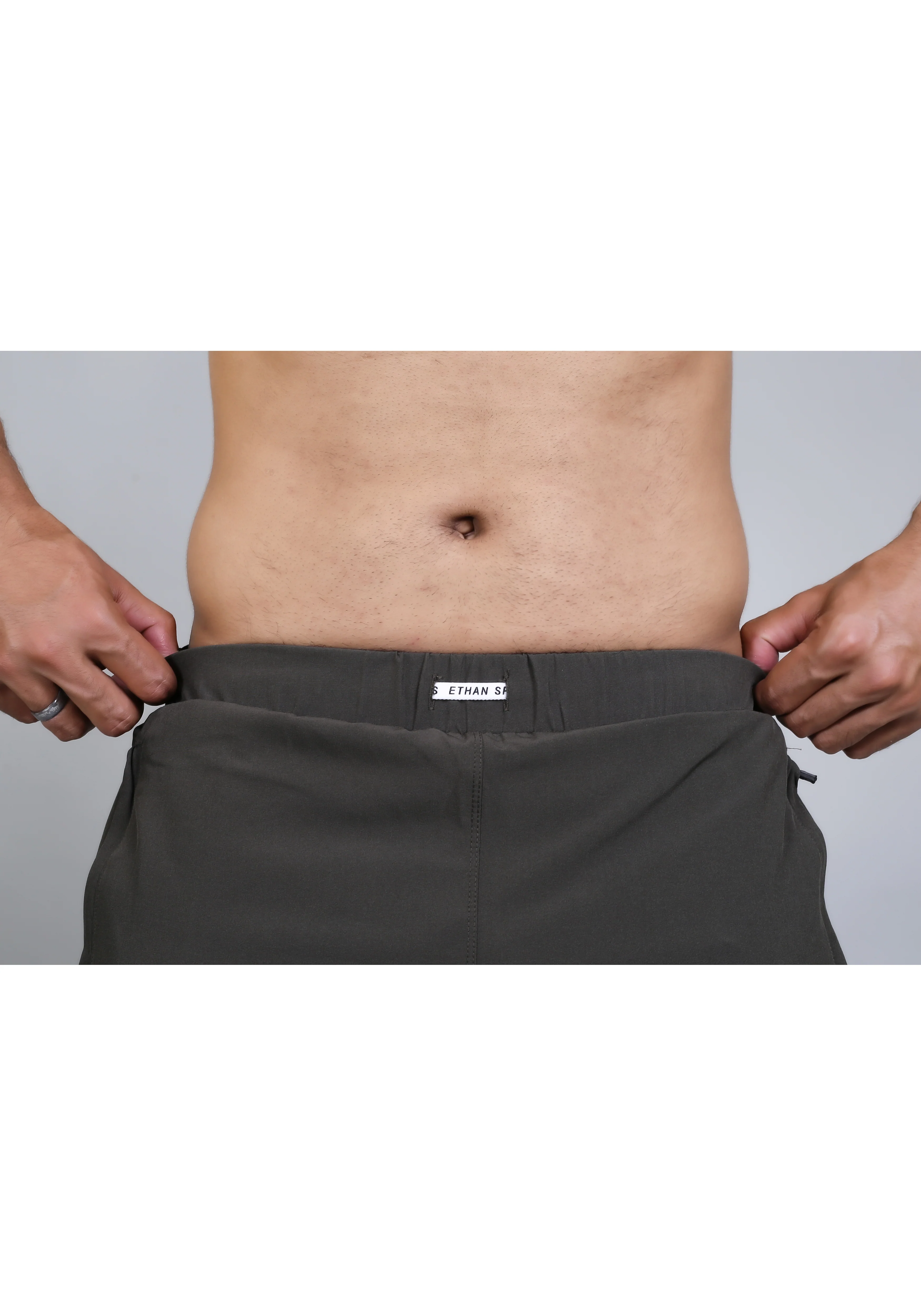 Ethan Solid Men Elastic Waistband Sports Shorts - Image 39