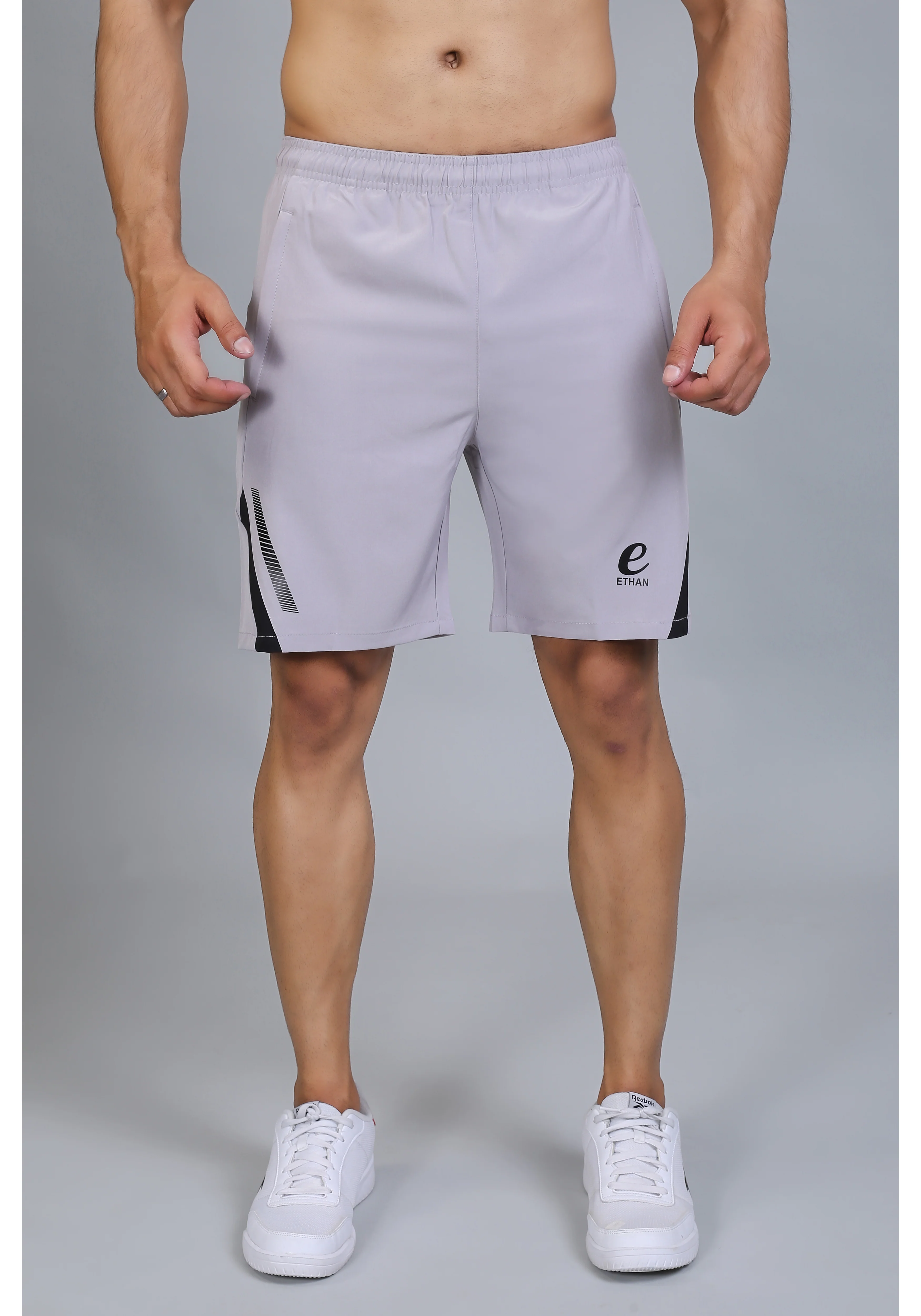 Ethan Solid Men Elasticated Towel Sports Shorts - Image 17
