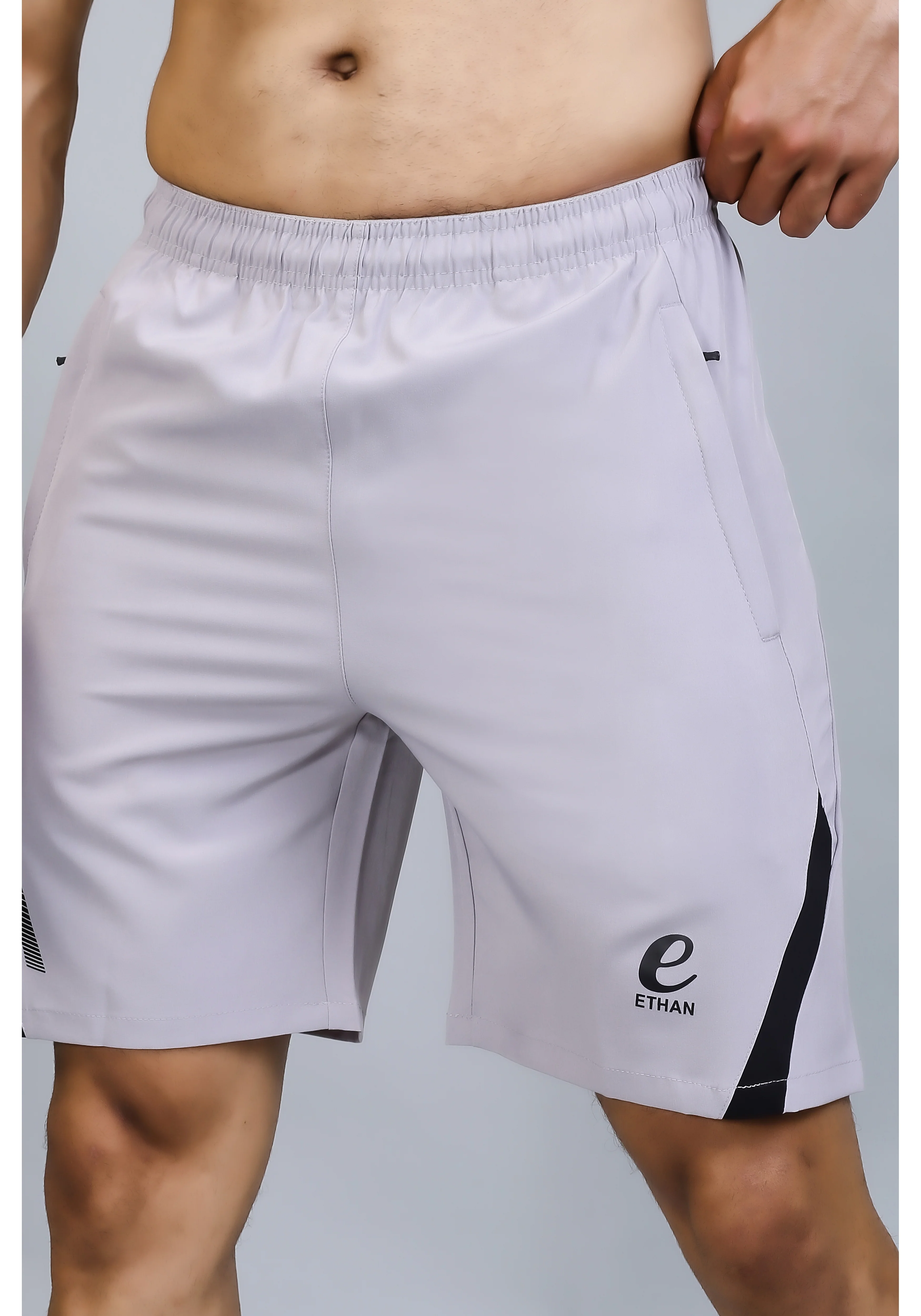 Ethan Solid Men Elasticated Towel Sports Shorts - Image 18