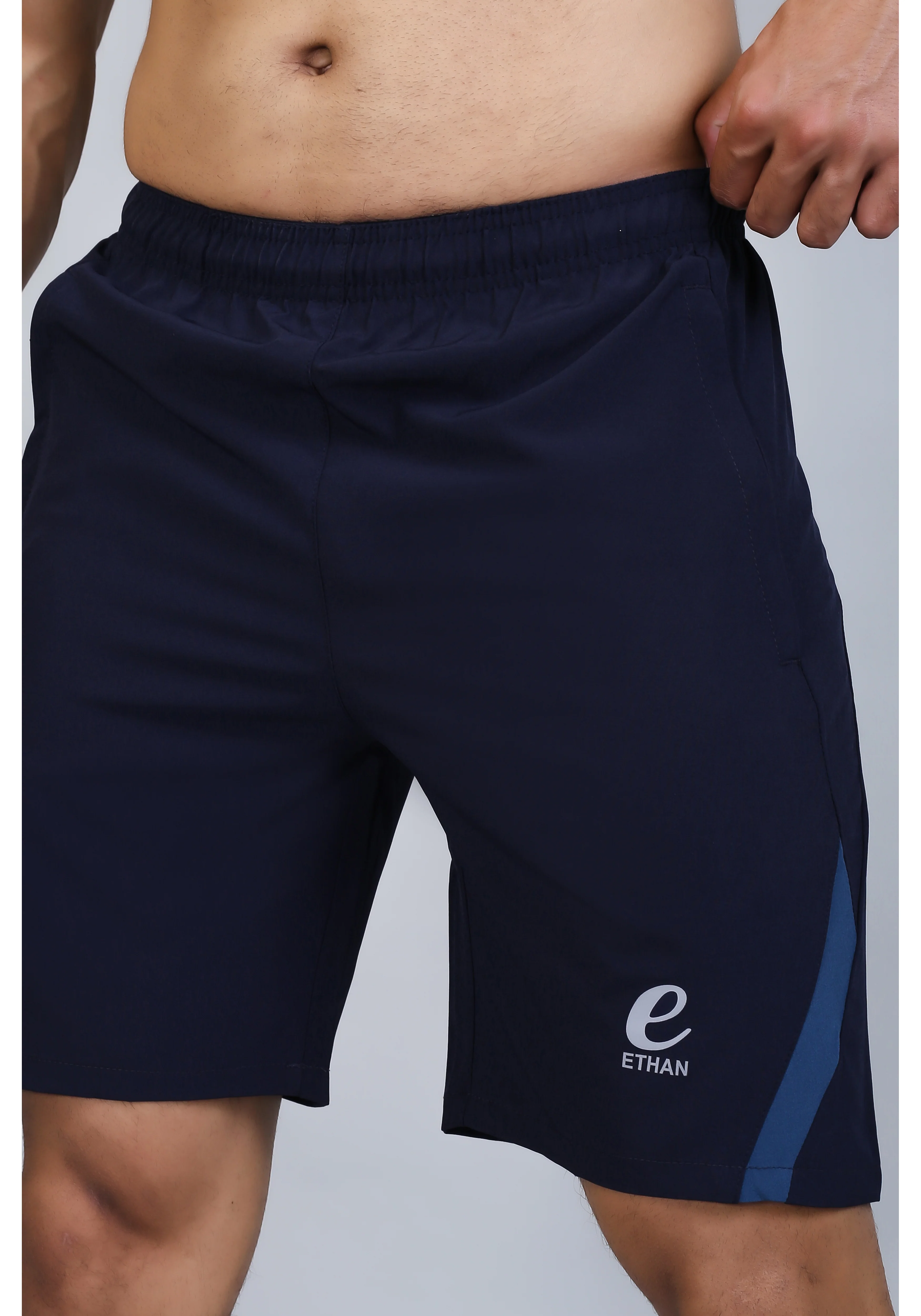 Ethan Solid Men Elasticated Towel Sports Shorts - Image 24