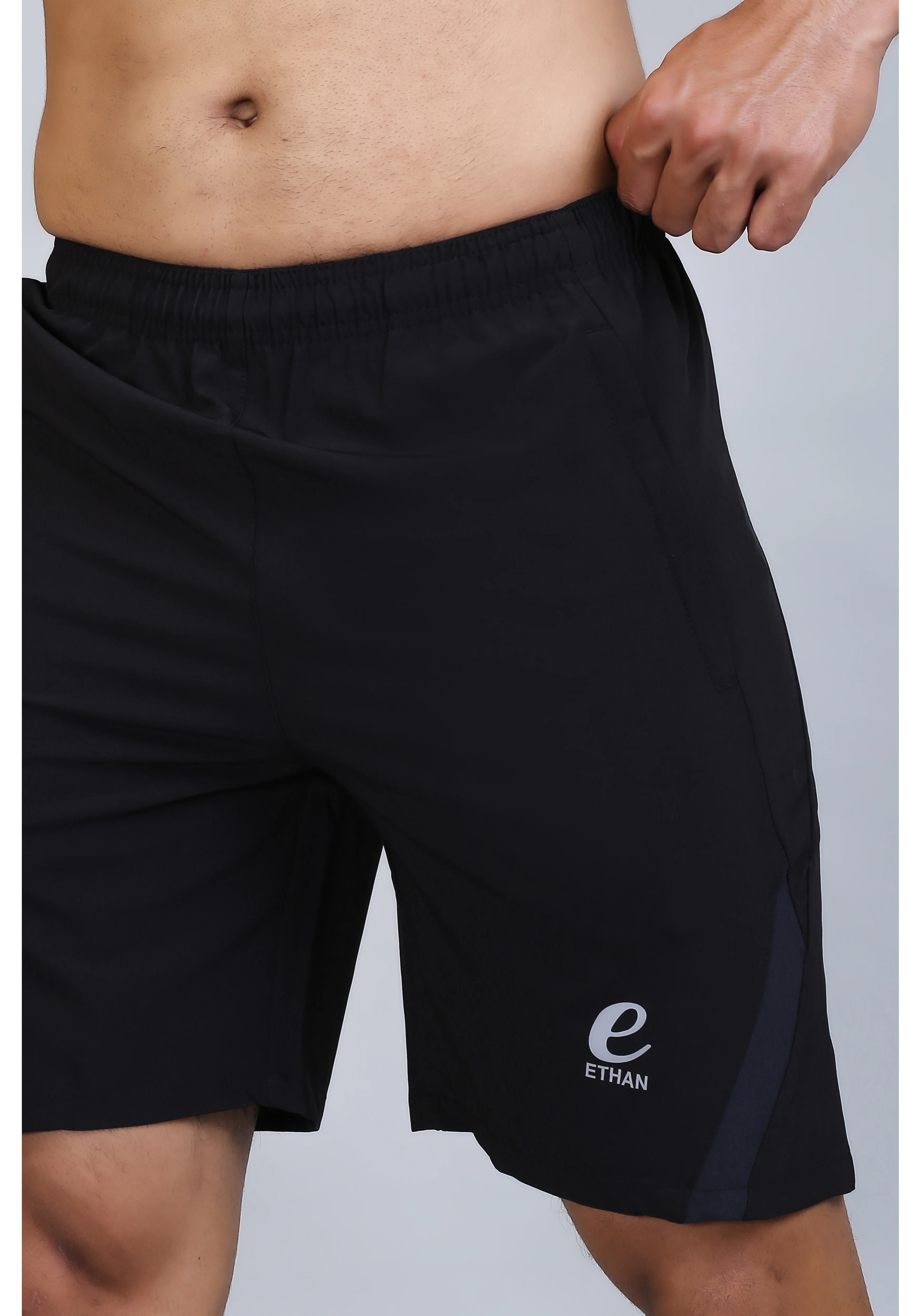 Ethan Solid Men Elasticated Towel Sports Shorts - Image 30