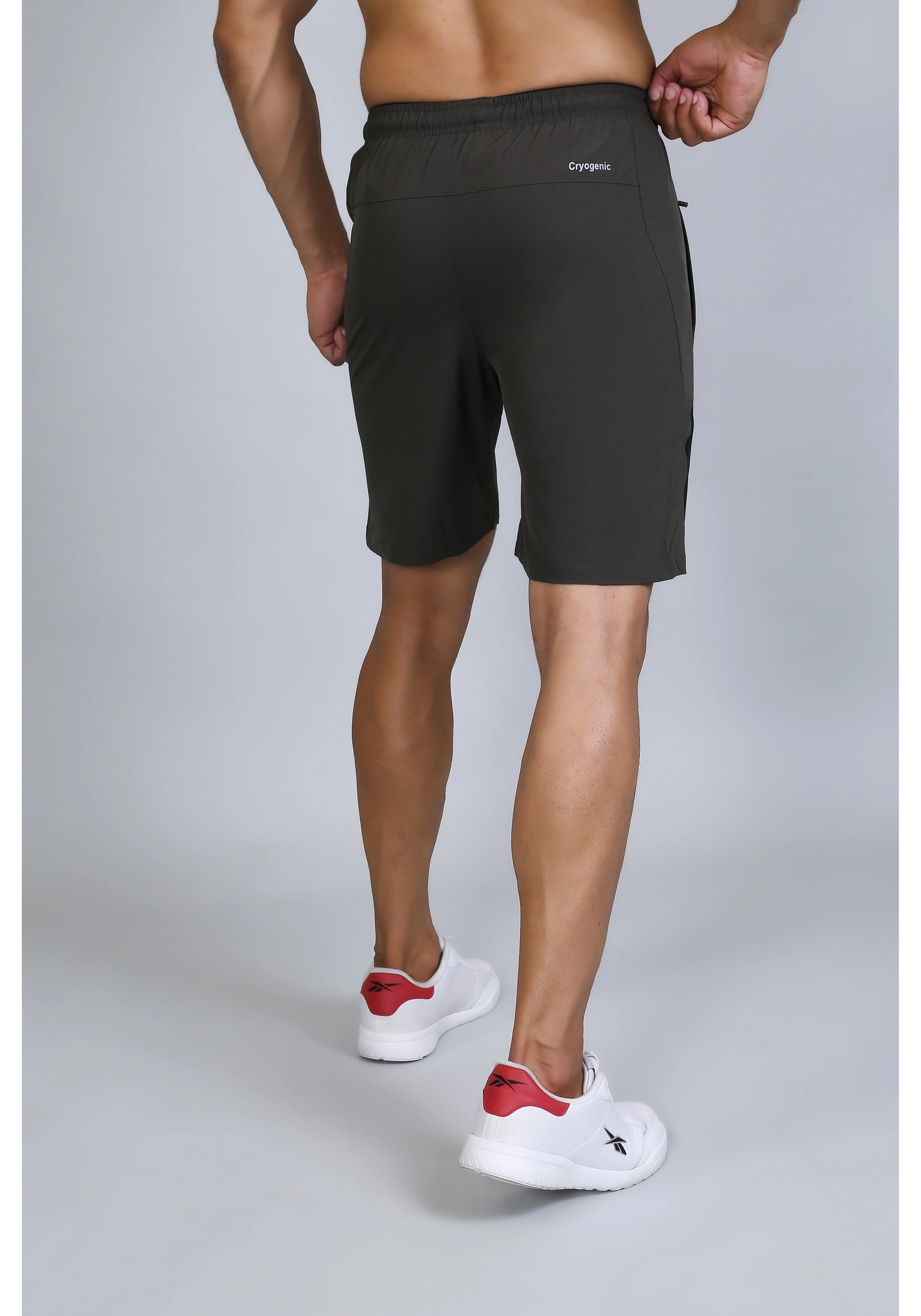 Ethan Solid Men Elasticated Towel Sports Shorts - Image 33