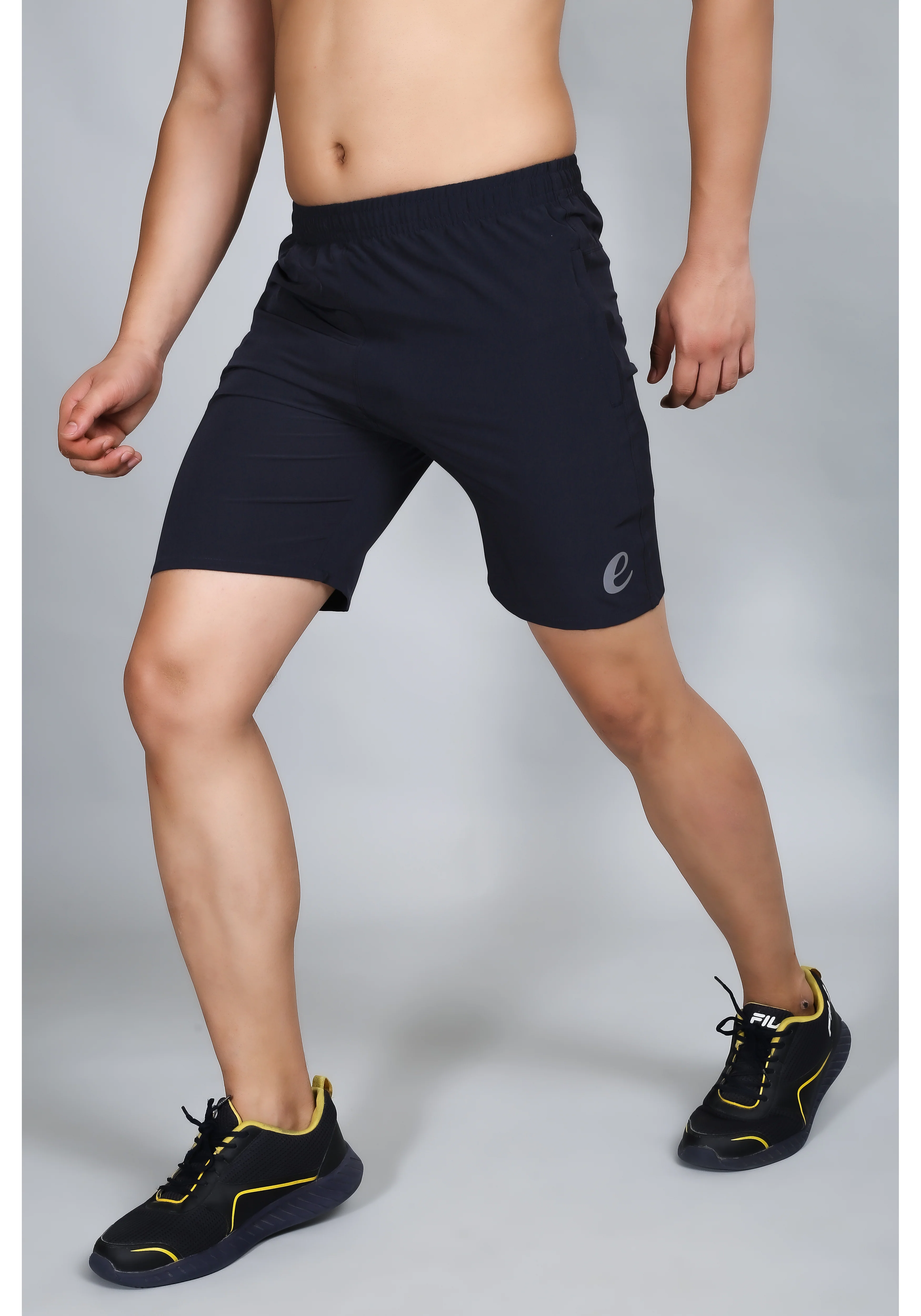 Ethan Solid Men Plain Sports Shorts - Image 13