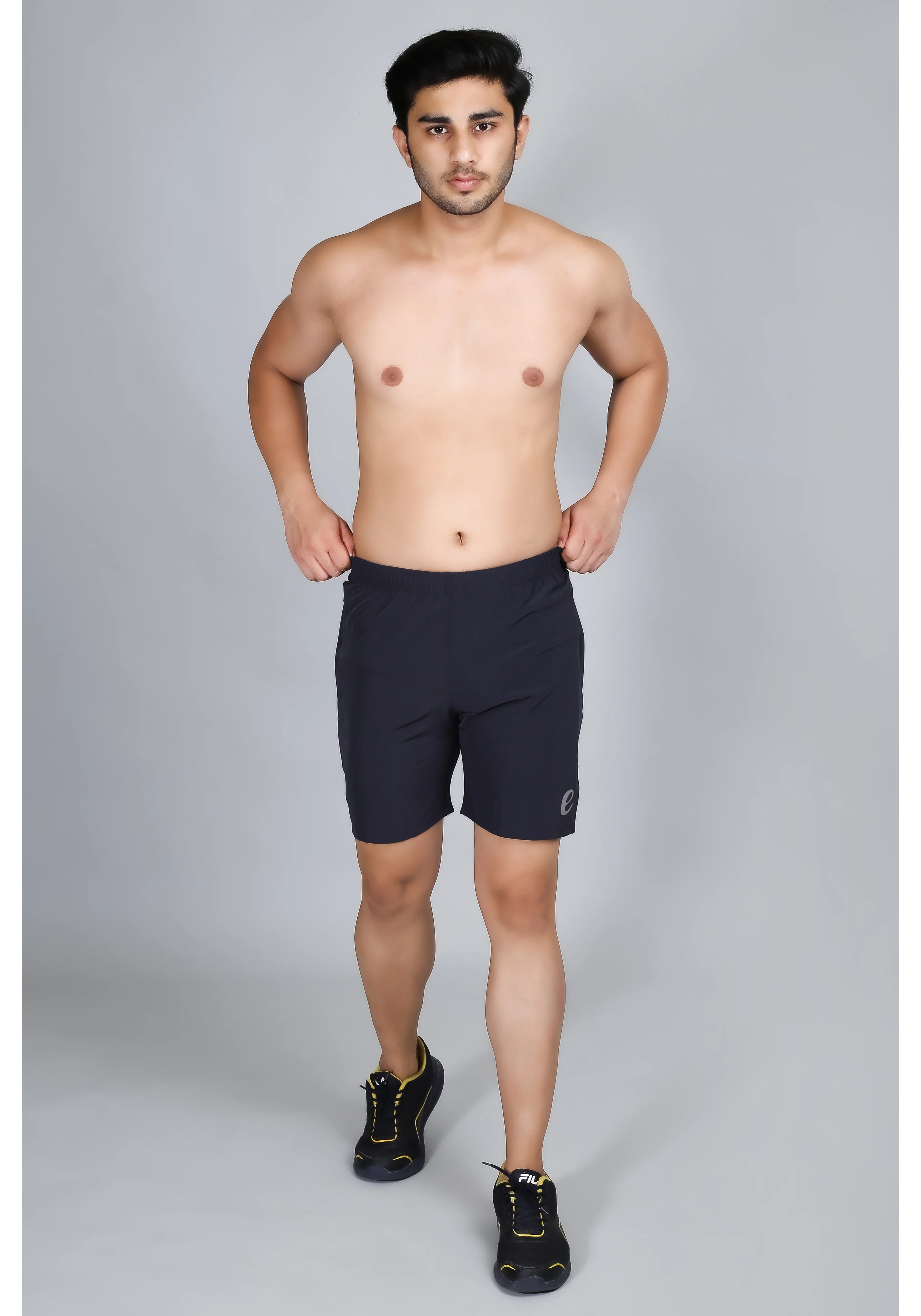 Ethan Solid Men Plain Sports Shorts - Image 18