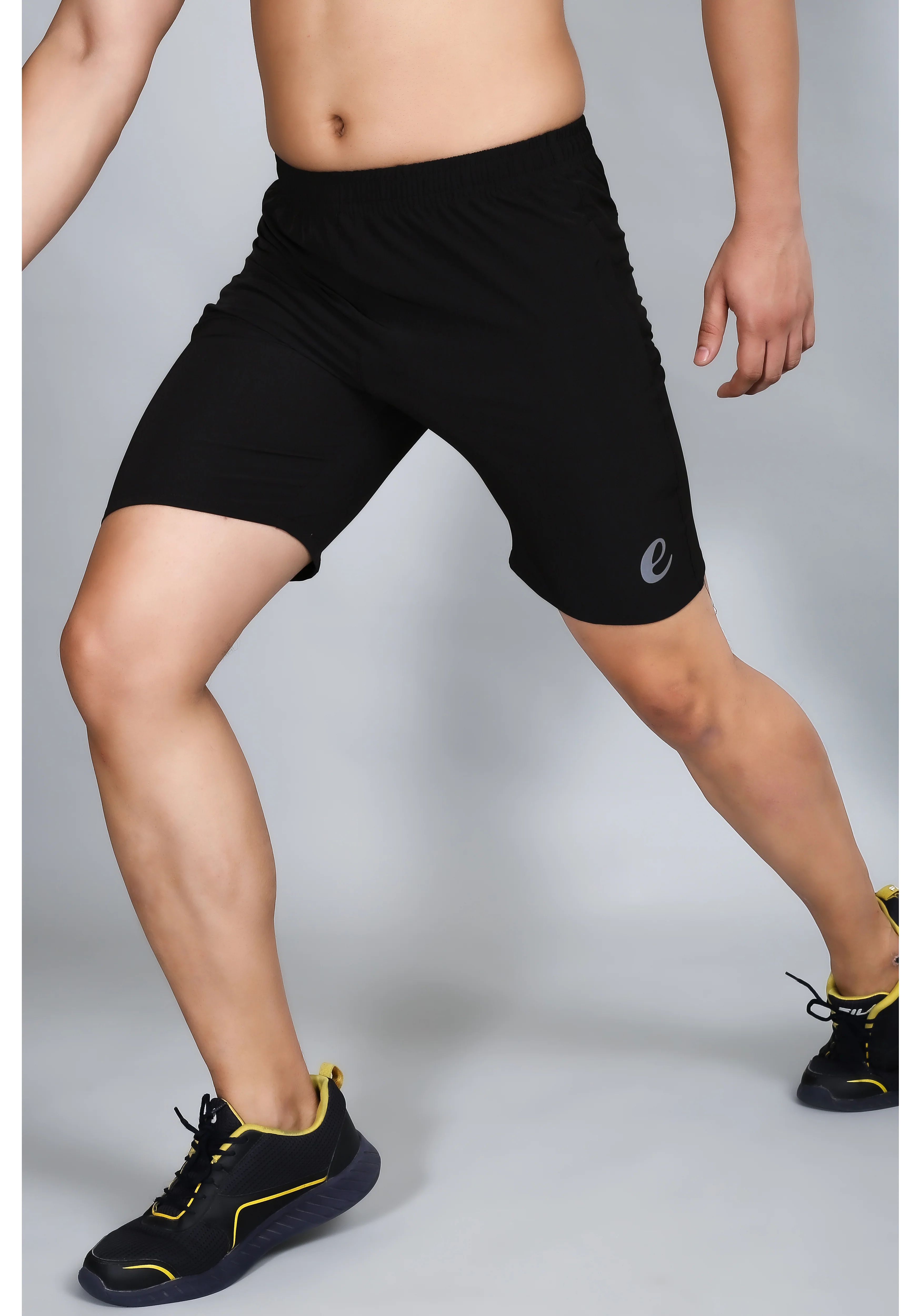 Ethan Solid Men Plain Sports Shorts - Image 19