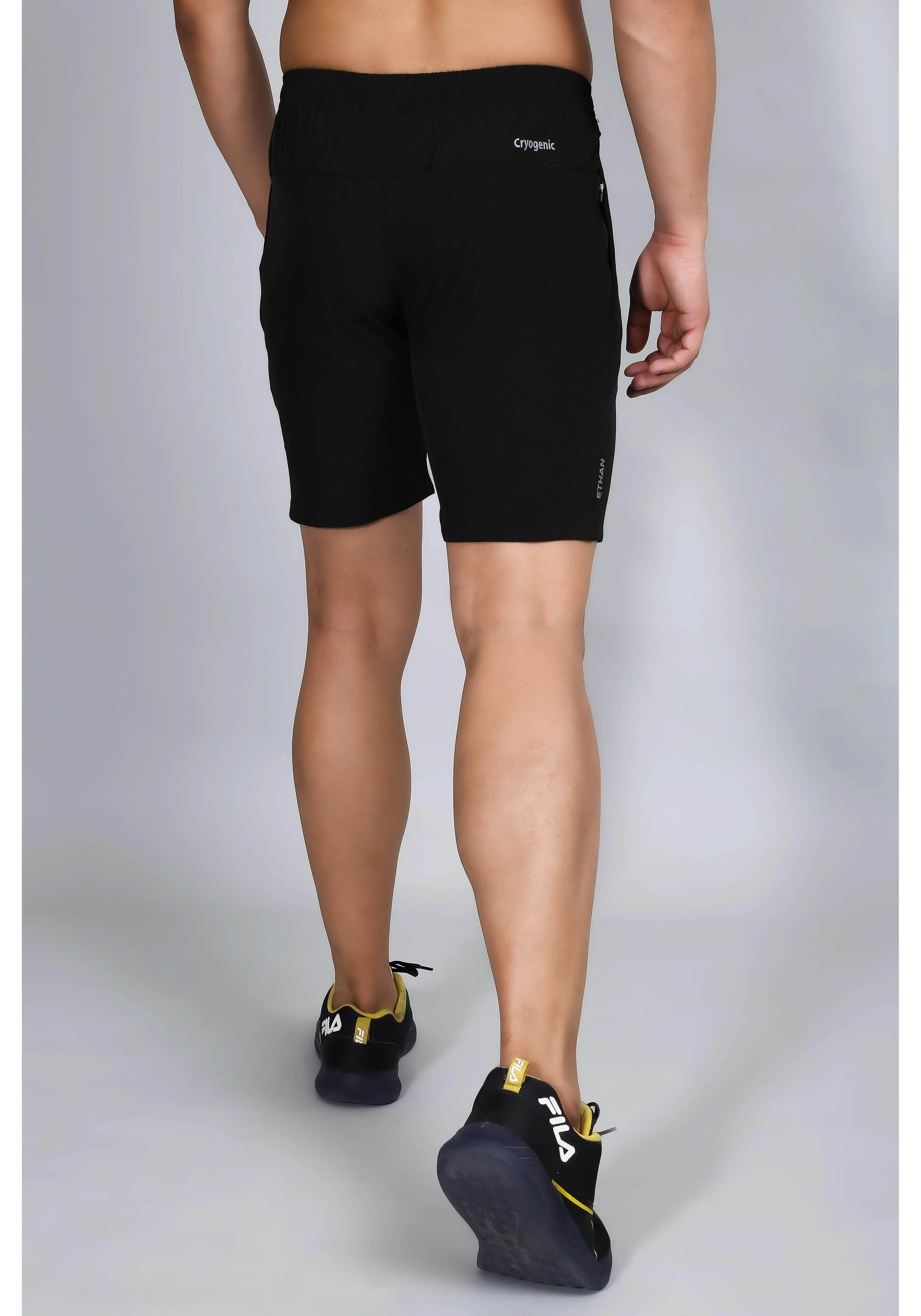 Ethan Solid Men Plain Sports Shorts - Image 20