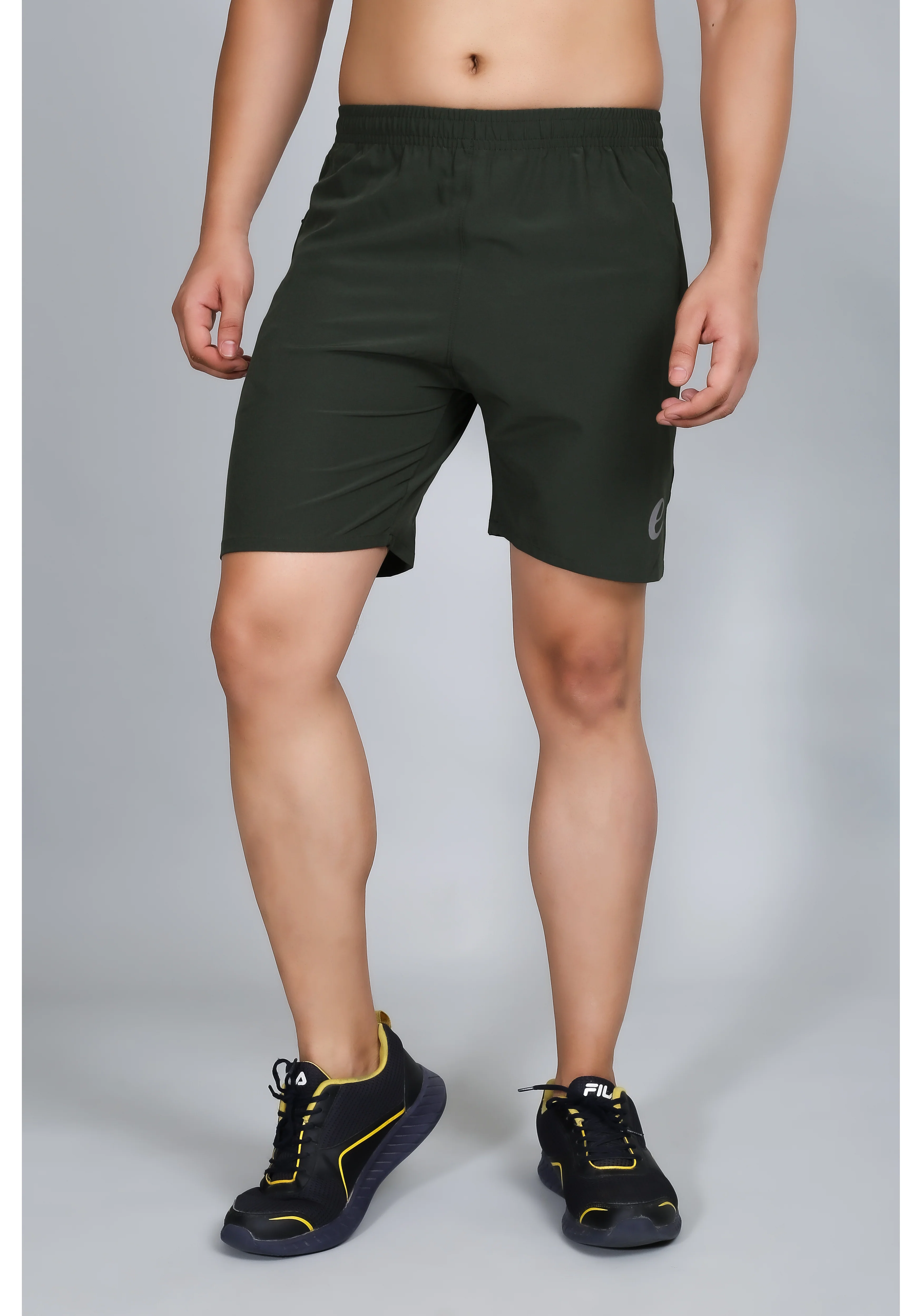 Ethan Solid Men Plain Sports Shorts - Image 28