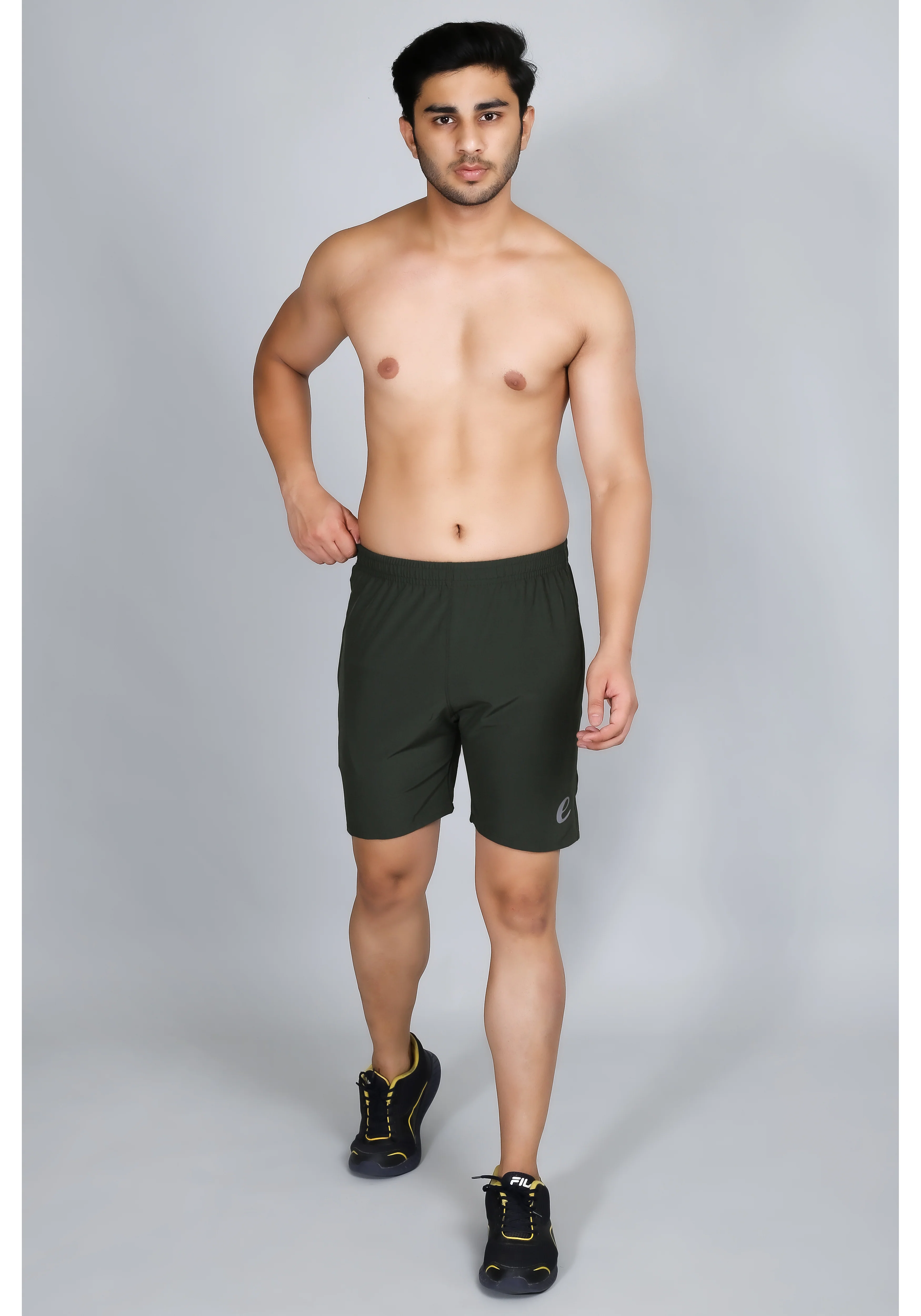 Ethan Solid Men Plain Sports Shorts - Image 30