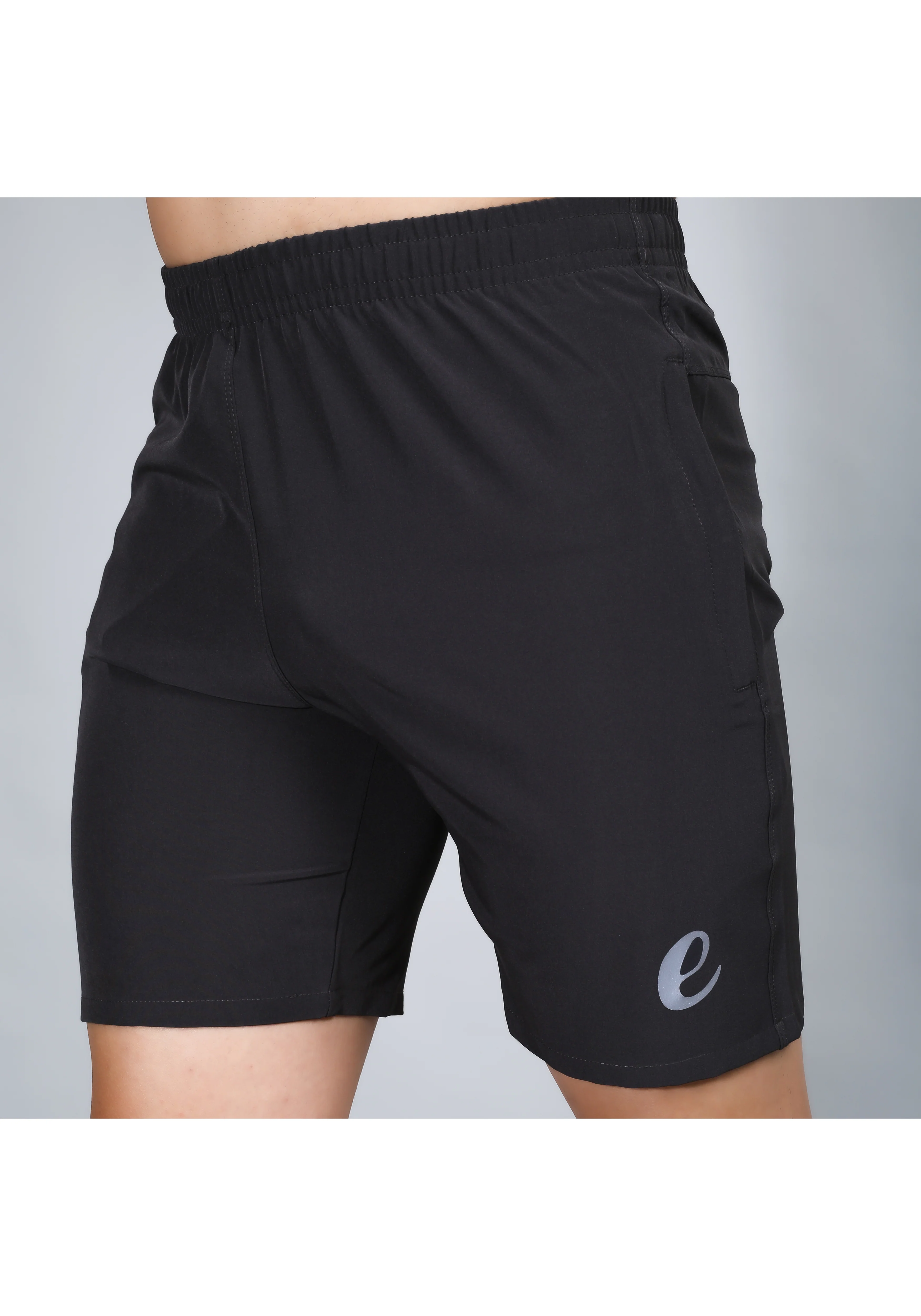Ethan Solid Men Plain Sports Shorts - Image 5