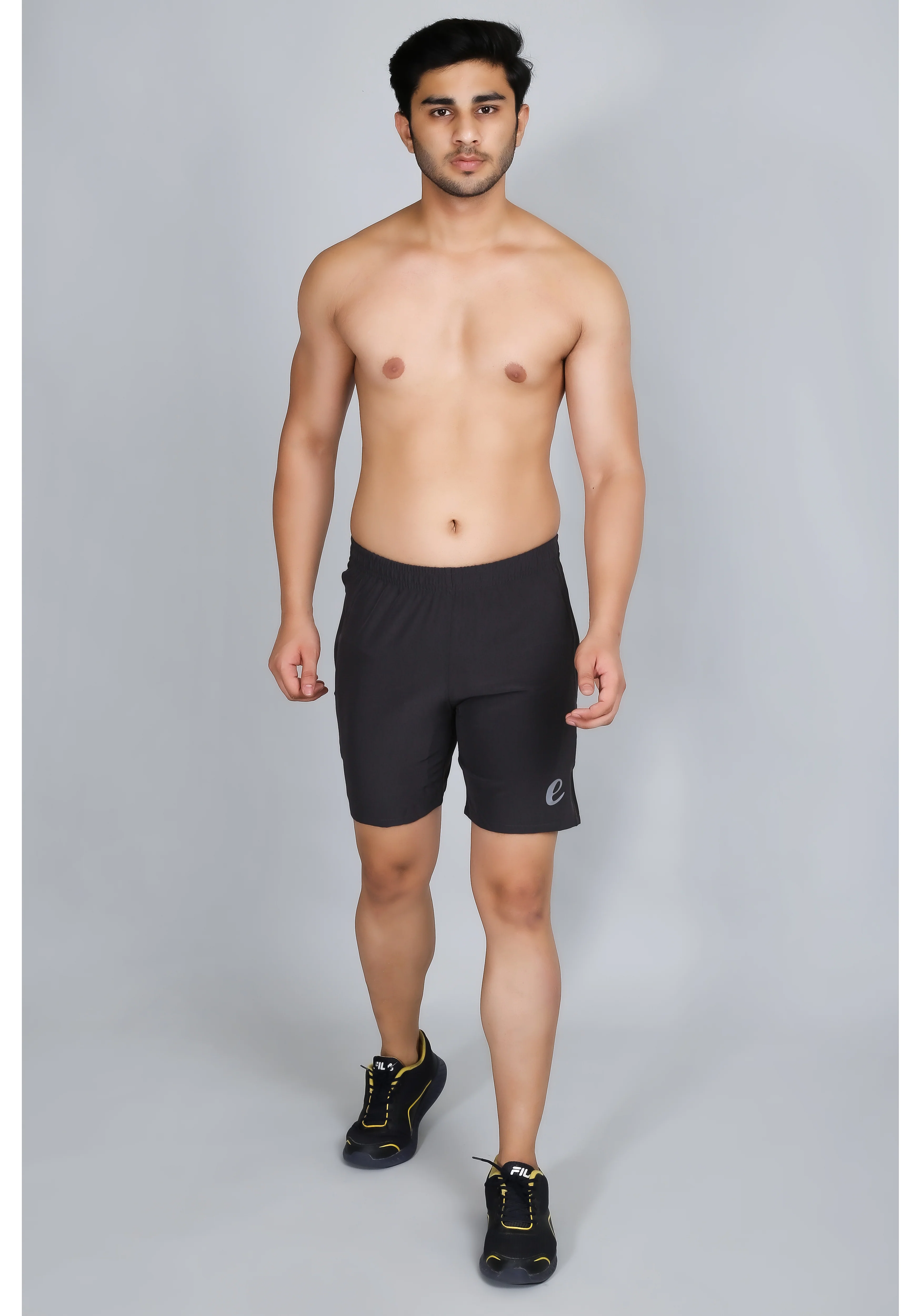 Ethan Solid Men Plain Sports Shorts - Image 6