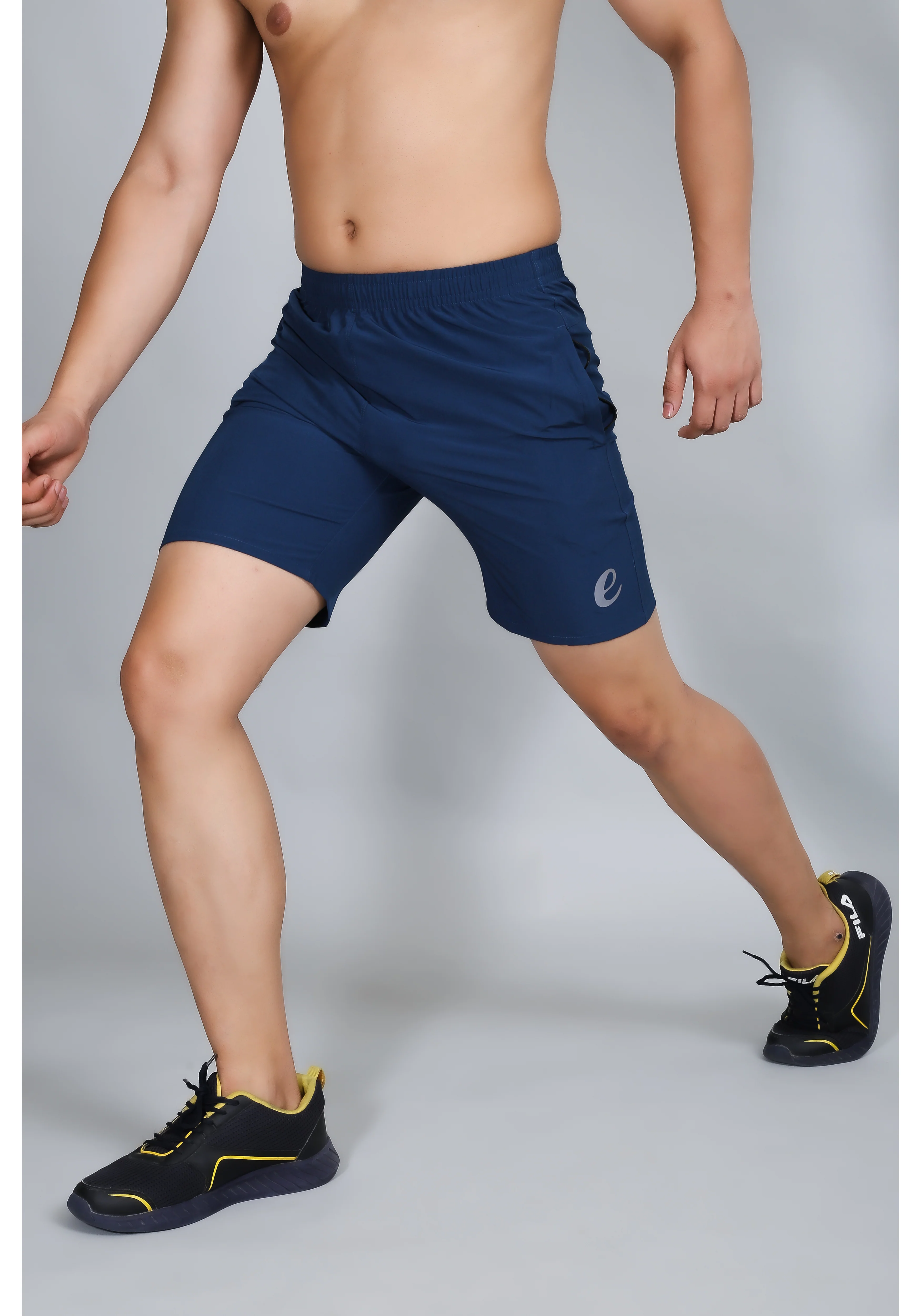 Ethan Solid Men Plain Sports Shorts - Image 7